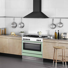 Carica l'immagine nel visualizzatore di Gallery, Ciarra, cappa con aspiratore, da cucina, 90cm, in acciaio INOX (nero) Nero - Ilgrandebazar