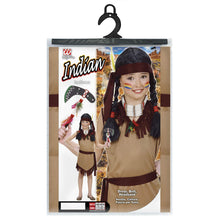 Carica l'immagine nel visualizzatore di Gallery, Costume da Squaw 'Indiana', Taglia 8/10 Anni - Ilgrandebazar