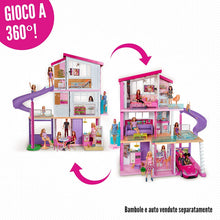 Carica l'immagine nel visualizzatore di Gallery, Barbie Casa dei Sogni per Bambole con 8 Stanze, Garage, Scivolo, Piscina, Ascensore e Accessori, per Bambini 3 + Anni, FHY73