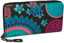 Carica l'immagine nel visualizzatore di Gallery, styleBREAKER portafogli con fiori e etnici e design colorato, design...