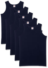 Carica l'immagine nel visualizzatore di Gallery, Fruit of the Loom 5-Pack Athletic Mens Canotta, Blu (Royal Blue), Large... - Ilgrandebazar