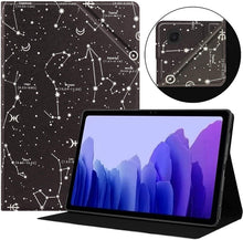 Carica l'immagine nel visualizzatore di Gallery, VOVIPO Samsung Galaxy Tab A7 10.4 2020 Cover- Custodia a Libro Ultra Sottile con Supporto Multi-visualizzazione per Galaxy Tab A7 10.4 SM-T500.SM-T505, SM-T507 Costellazione