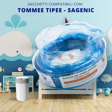 Carica l'immagine nel visualizzatore di Gallery, Ricarica Mangiapannolini Bimbi Antiodore alla Lavanda 320 Sacchetti Compatibile con Sangenic Tommee Tippee Sistema di Smaltimento Pannolini 3 unità