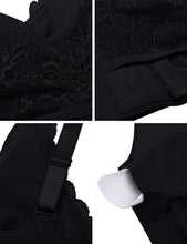 Carica l'immagine nel visualizzatore di Gallery, iClosam Reggiseno Senza Ferretto, Reggiseno Bra Donna Push up con Imbottito Rimovibili M-3XL