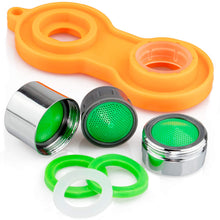 Carica l'immagine nel visualizzatore di Gallery, Kit 13 Pz Rompigetto | Filetto Maschio M24 E Femmina M22 | Aeratore Cromo - Ilgrandebazar