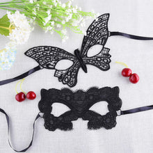 Carica l'immagine nel visualizzatore di Gallery, SIQUK 30 Pezzi Maschere Veneziane Donna Nero Maschera Pizzo per Masquerade...