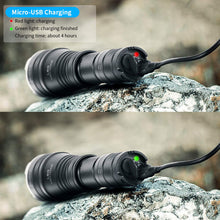 Carica l'immagine nel visualizzatore di Gallery, WUBEN L60 Torcia 1200 Lumens CREE LED con Regolabile Focus Torce A3l60