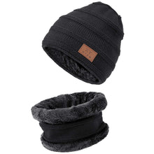 Carica l'immagine nel visualizzatore di Gallery, TAGVO Winter Beanie Hat Sciarpa Set Super Soft Fleece Fodera Interna Grande... - Ilgrandebazar