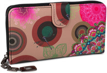 Carica l'immagine nel visualizzatore di Gallery, styleBREAKER portafogli con fiori e etnici e design colorato, design...