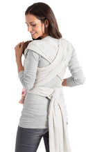 Carica l'immagine nel visualizzatore di Gallery, Manduca 5635438 Sling, Fascia Portabebe, Grigio - Ilgrandebazar