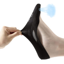Carica l'immagine nel visualizzatore di Gallery, JARSEEN 4Paia Calzini Fantasmini Donna Traspirante Buco Nylon Cotone... - Ilgrandebazar