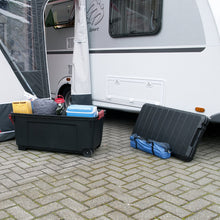 Carica l'immagine nel visualizzatore di Gallery, Iris Ohyama, storage box fai da te - conservarla All 170 L, Nero / Rosso