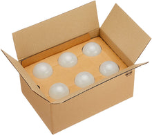 Carica l'immagine nel visualizzatore di Gallery, AmazonBasics Lampadina LED E27, 14W (equivalenti a 100W), Luce Bianca Calda - Pacco da 6