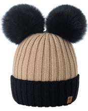 Carica l'immagine nel visualizzatore di Gallery, 4sold Miki Donne Winter Cappello Invernale Beanie Lavorato a Maglia in Lana... - Ilgrandebazar