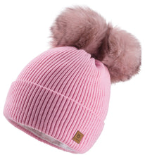 Carica l'immagine nel visualizzatore di Gallery, 4sold Miki Donne Winter Cappello Invernale Beanie Lavorato a Maglia in Lana... - Ilgrandebazar