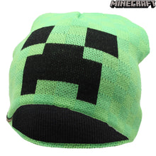 Carica l'immagine nel visualizzatore di Gallery, Minecraft Cappello Creeper Bambino Cappelli per Ragazzo Invernali (S/M) - Ilgrandebazar