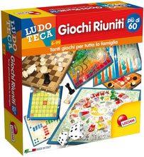 Carica l'immagine nel visualizzatore di Gallery, Lisciani Giochi- Giochi Riuniti più di 60 Gioco, Multicolore, 57023