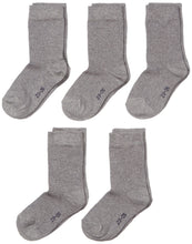 Carica l'immagine nel visualizzatore di Gallery, MyWay Kids Socks Basic 5er Calze, Bianco (White 660), 35/38, Pacco da 5 - Ilgrandebazar