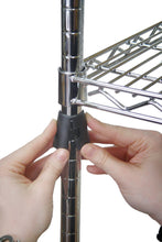 Carica l'immagine nel visualizzatore di Gallery, Archimede Sistema Componibile, Clip di Montaggio, 2.5 x x 4 cm, Nero - Ilgrandebazar