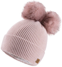 Carica l'immagine nel visualizzatore di Gallery, 4sold Miki Donne Winter Cappello Invernale Beanie Lavorato a Maglia in Lana... - Ilgrandebazar