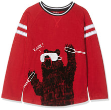 Carica l'immagine nel visualizzatore di Gallery, Hatley Raglan Tee Maglia a Maniche Lunghe, Blu (Dinos Rule 400), 6 Anni... - Ilgrandebazar