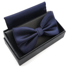 Carica l'immagine nel visualizzatore di Gallery, Massi Morino Papillon con fazzoletto in confezione regalo, papillon - set in... - Ilgrandebazar