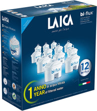 Carica l'immagine nel visualizzatore di Gallery, Laica Bi-Flux F12M – 12 Cartucce Filtranti per Acqua