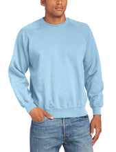Carica l'immagine nel visualizzatore di Gallery, Fruit of the Loom Raglan Sweatshirt, Felpa Uomo, Nero (Black), Medium - Ilgrandebazar