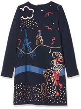 Carica l'immagine nel visualizzatore di Gallery, Catimini CP30375 Robe Vestito, Blu (Ink 88), 4 Anni Bambina - Ilgrandebazar