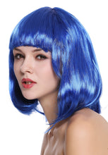 Carica l'immagine nel visualizzatore di Gallery, WIG ME UP ® - 0073-3-PC3 Parrucca Donna Carnevale Bob Lungo Altezza... - Ilgrandebazar