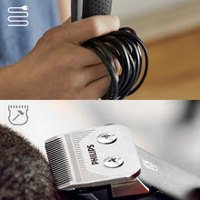 Carica l'immagine nel visualizzatore di Gallery, Philips HC5100/15 Pro Clipper Regolacapelli con Motore Lineare e Lame Tip2Tip, Lame 100% Inox, 7 Pettini (0.5-25 mm), Cavo da 2.80 m