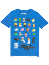 Carica l'immagine nel visualizzatore di Gallery, Minecraft Sprites Ragazzi T-Shirt (Viola, 7-8 Years) - Ilgrandebazar