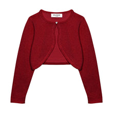 Carica l'immagine nel visualizzatore di Gallery, Bolerose Ragazze Manica Lunga Scintillante Bolero Bambini Caridgan (Blu... - Ilgrandebazar