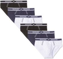 Carica l'immagine nel visualizzatore di Gallery, Navigare 314, Slip Uomo, Multicolore (Bianco/Nero/ Blu/Grigio), Large... - Ilgrandebazar