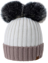 Carica l'immagine nel visualizzatore di Gallery, 4sold Miki Donne Winter Cappello Invernale Beanie Lavorato a Maglia in Lana... - Ilgrandebazar