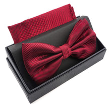 Carica l'immagine nel visualizzatore di Gallery, Massi Morino Papillon con fazzoletto in confezione regalo, papillon - set in... - Ilgrandebazar