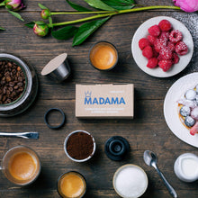 Carica l'immagine nel visualizzatore di Gallery, Madama - Capsule Caffè Ricaricabili Dolce Gusto, Acciao E Beige - Ilgrandebazar