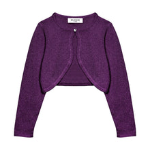 Carica l'immagine nel visualizzatore di Gallery, Bolerose Ragazze Manica Lunga Scintillante Bolero Bambini Caridgan (Blu... - Ilgrandebazar