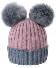 Carica l'immagine nel visualizzatore di Gallery, 4sold Miki Donne Winter Cappello Invernale Beanie Lavorato a Maglia in Lana... - Ilgrandebazar