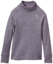 Carica l'immagine nel visualizzatore di Gallery, Odlo Bl Top Turtle Neck L/S Active Warm Kids-Black, Maglietta a maniche... - Ilgrandebazar