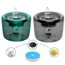 Carica l'immagine nel visualizzatore di Gallery, Fontanella per gatti Sensore automatico fontana acqua pompa acqua alimentatore cane Pet bevitore ciotola Pet bere Dispenser per cane gatto alimentato tramite USB