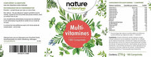 Carica l'immagine nel visualizzatore di Gallery, Integratore Multivitaminico, 180 Compresse, Ingredienti naturali, di Gloryfeel