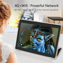Carica l'immagine nel visualizzatore di Gallery, 4G LTE Tablet con Display 10" YOTOPT Android 9.0 PC 64 GB Nero-64GB