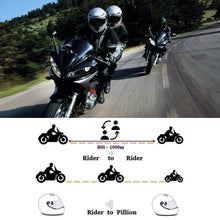 Carica l'immagine nel visualizzatore di Gallery, Interfono Moto Bluetooth Coppia BETOWEY BT-S3 Interphone con Set 2 Interfoni